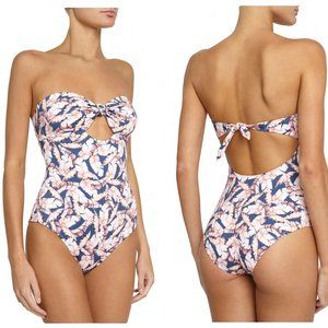 Eberjey Pink and Blue One Piece Swimsuit